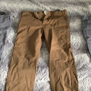 3 pair of H&M khakis